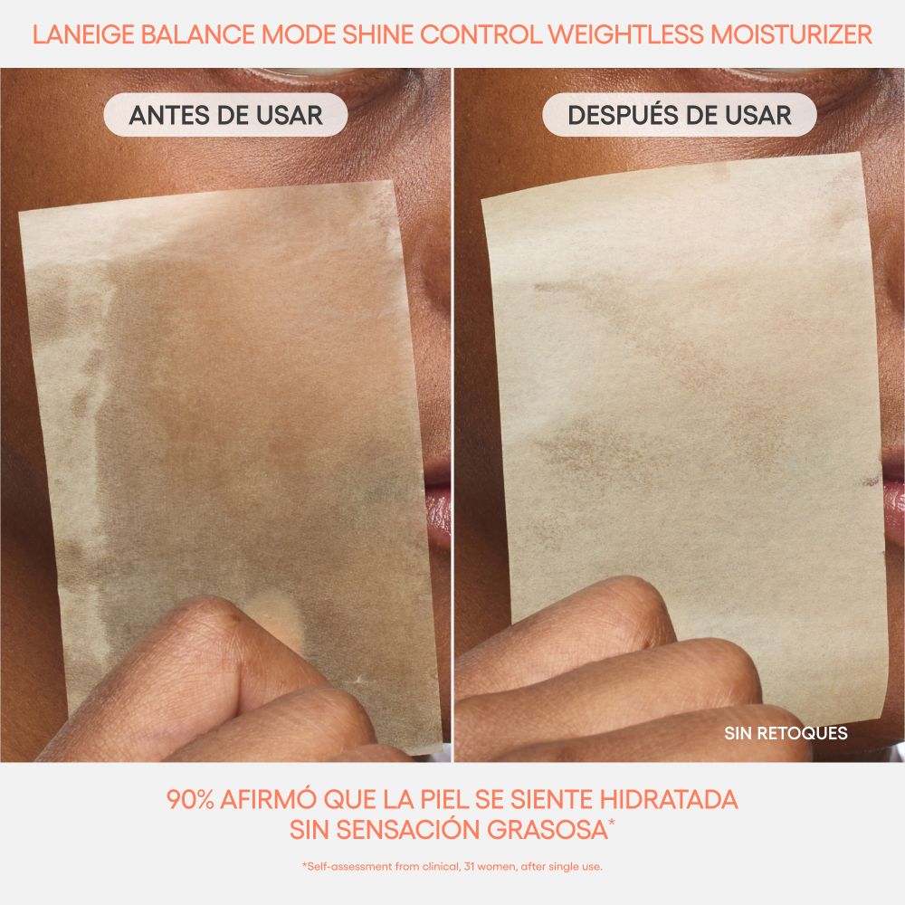 BALANCE MODE SHINE CONTROL WEIGHTLESS MOISTURIZER (HIDRATANTE FACIAL)